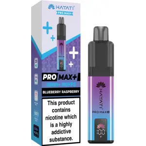 Hayati Pro Max Plus 6000 Prefilled Pod Kit - 10mg | Blueberry Raspberry